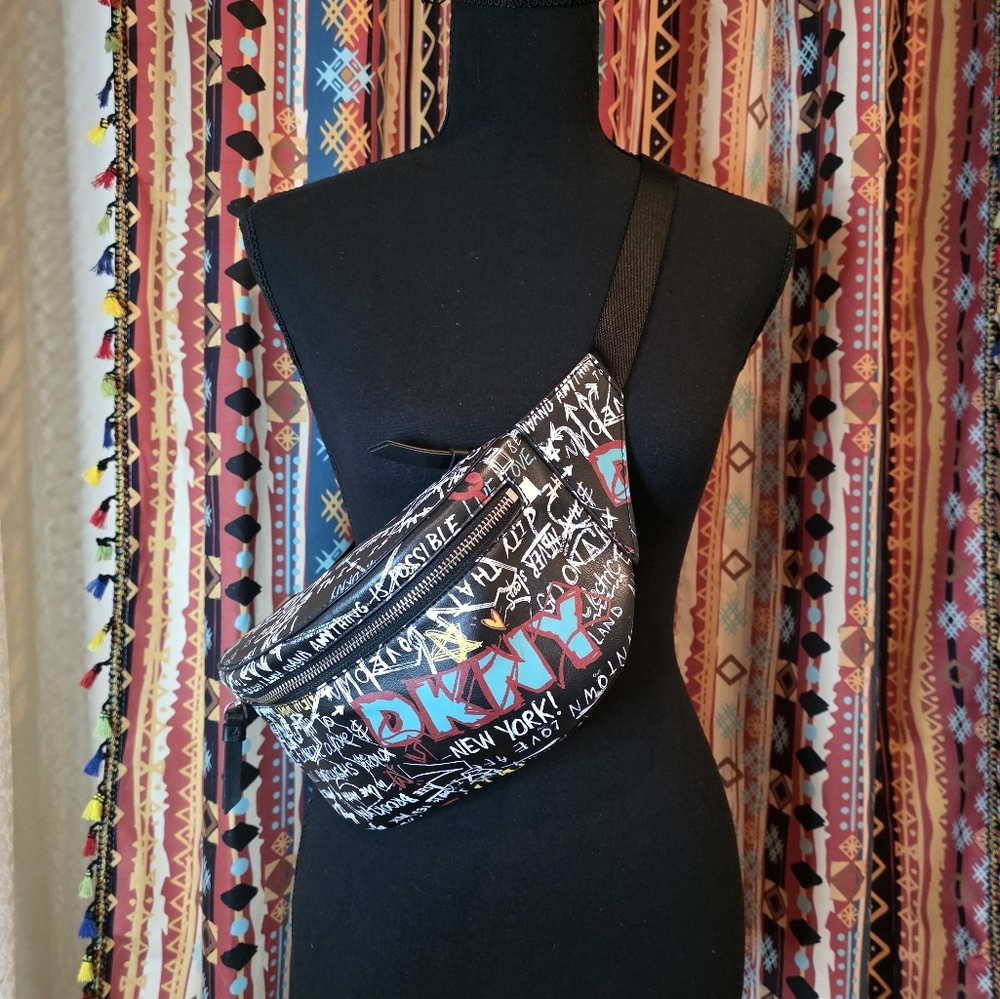 DKNY Tilly Graffiti Belt Bag